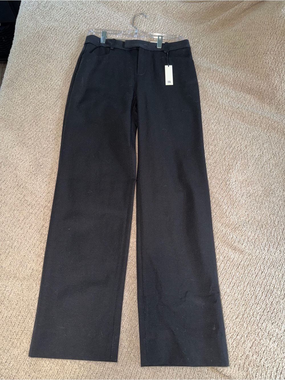 Banana Republic Black Women's Straight-Leg Dress Pants